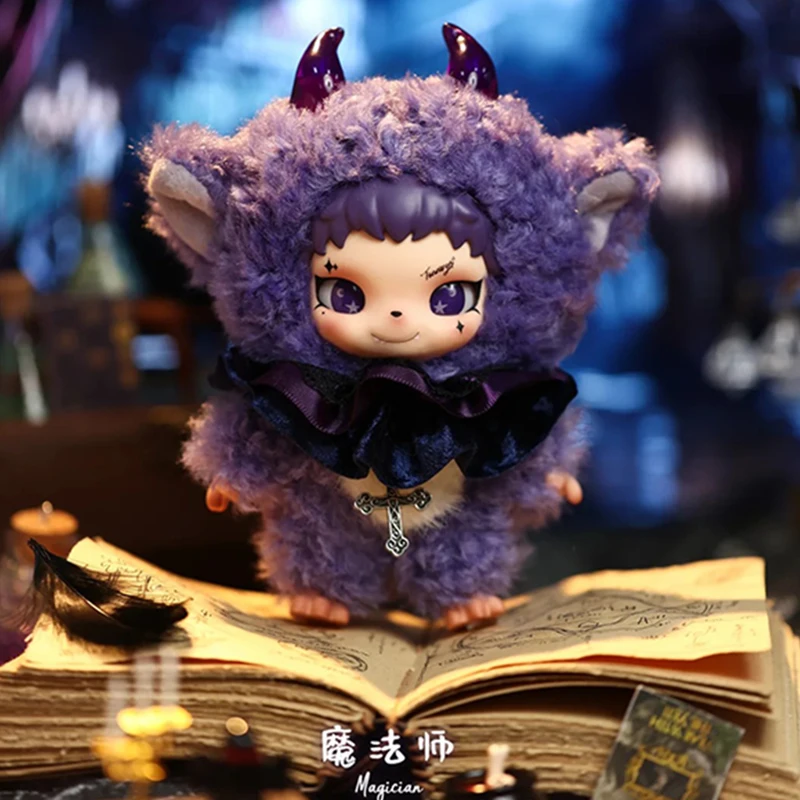 Фото Сюрприз-бокс Tinnaya The Witch's Game: Виниловые плюшевые фигурки, подвески «Черная ведьма», декоративные пакеты-сюрпризы, игрушки-сюрпризы, подарки №5