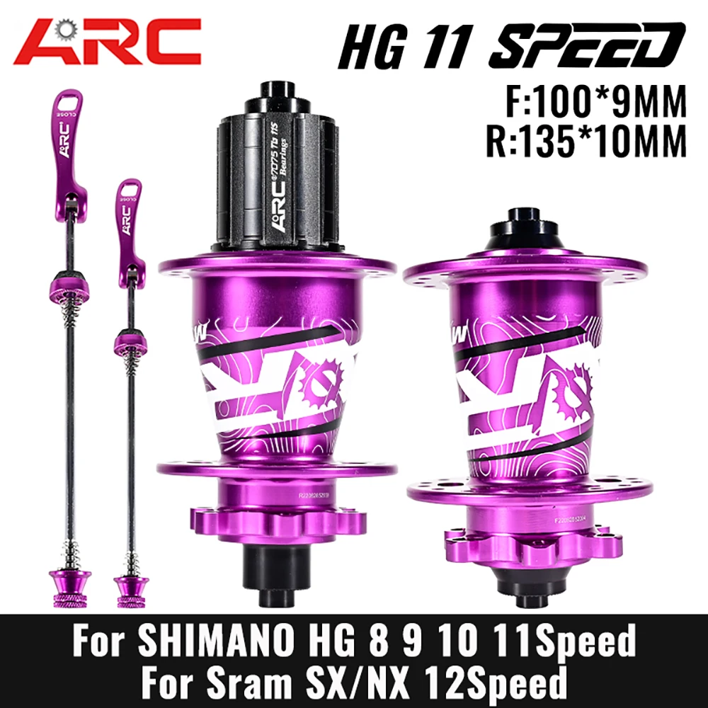 

ARC 039 MTB Hub 6 Pawls Front 9x100 15x100 Rear 10x135 12x142 NBK Sealed Bearing Hub HG K7 MS XD 8 9 10 11 12 Speed Bicycle Cube