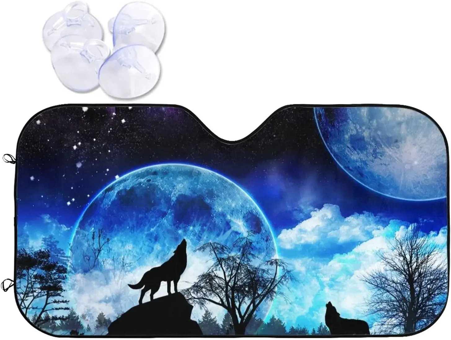 Солнцезащитный козырек Ночной Волк для мужчин и женщин защита от