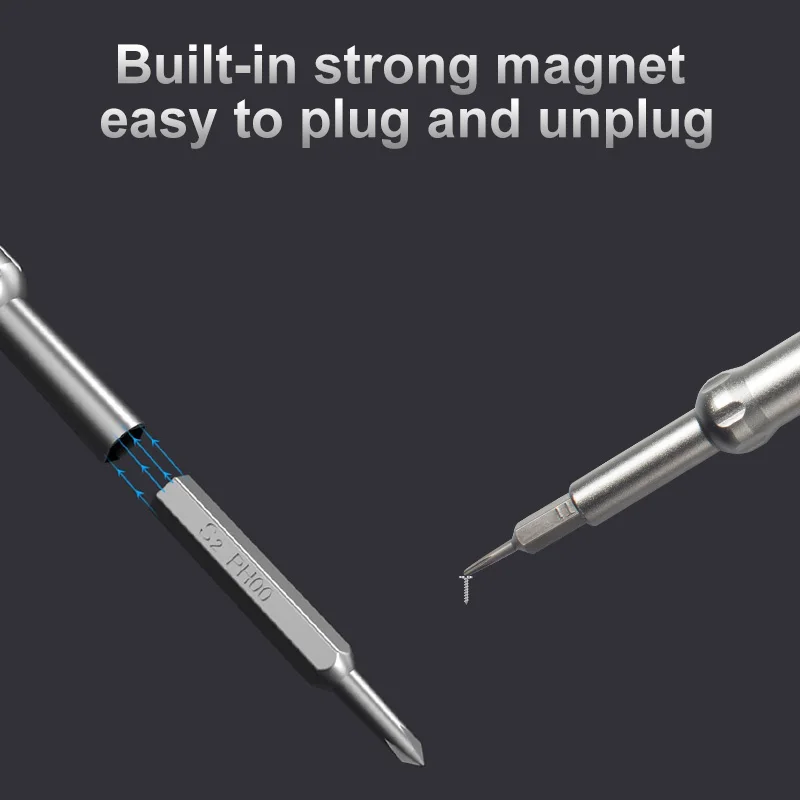 Набор отверток TOPFORZA 50 в 1 высокоточные биты S2 магнитная отвертка с прецизионным