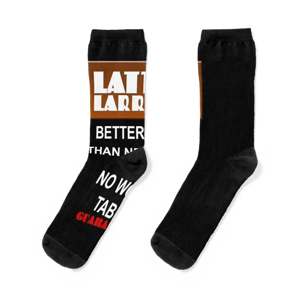 Носки Latte Larry's Spite Shop противоскользящие носки с Новым годом женские и мужские