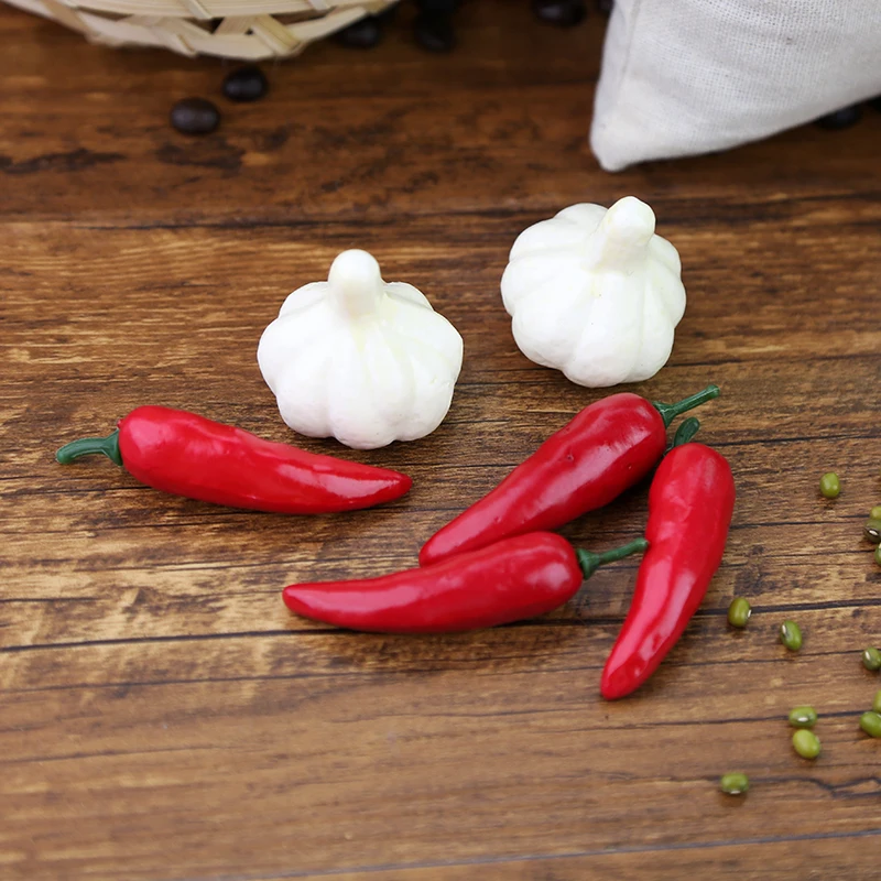 

Имитация искусственных овощей и красного перца фон для фотосъемки еды реквизит для фотосъемки аксессуары для студийной фотосъемки украшен...