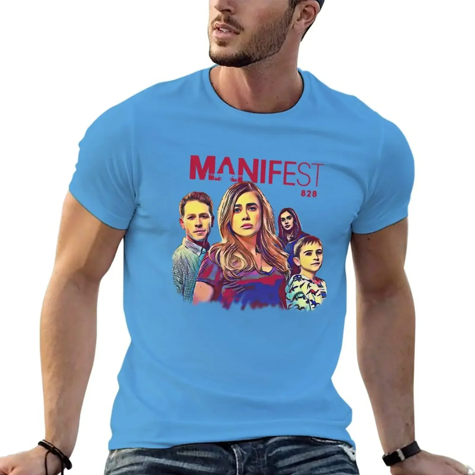 Новинка модная Тяжелая Винтажная Футболка Tv Series 828 футболка с рисунком аниме