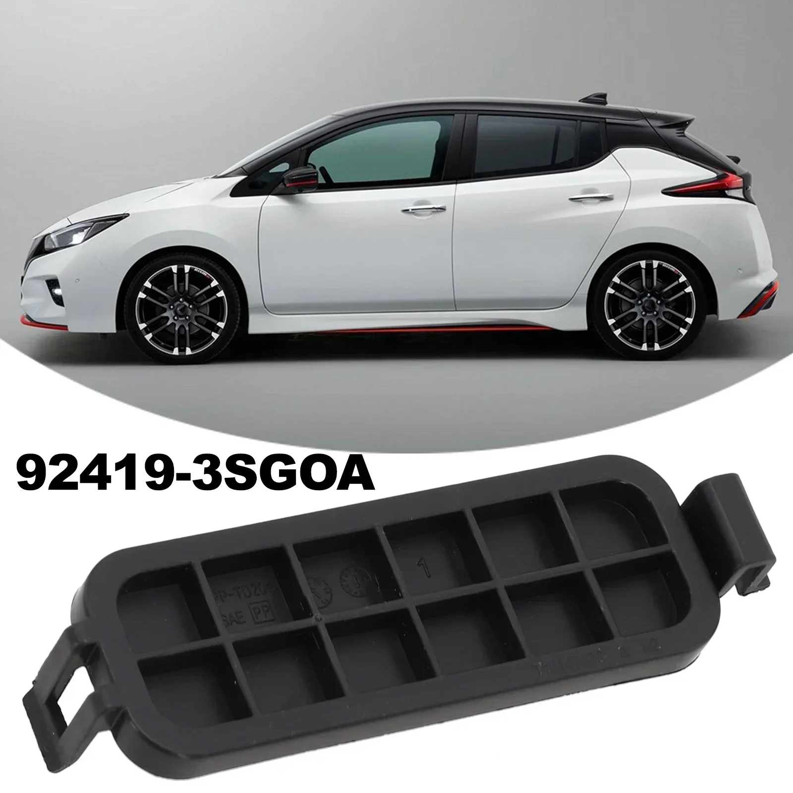 Крышка автомобильного воздушного фильтра крышка черная ABS для Nissan-Sentra Leaf 92419-3SG0A