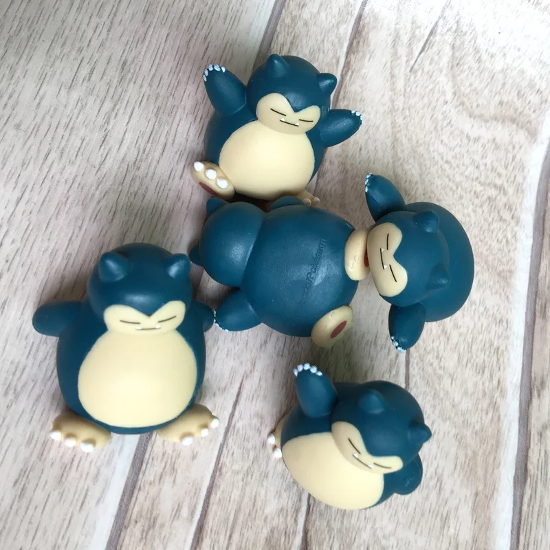 

5pcs/set pokémon Pikachu Kabimon child Toys Display pokemon Anime Action Figures kids kawaii Toys for Boys Girls Birthday Gift