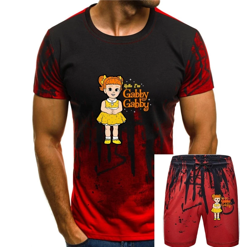 

Hello Im Gabby История игрушек черная футболка Шериф Вуди маленький Бо Пеп форки