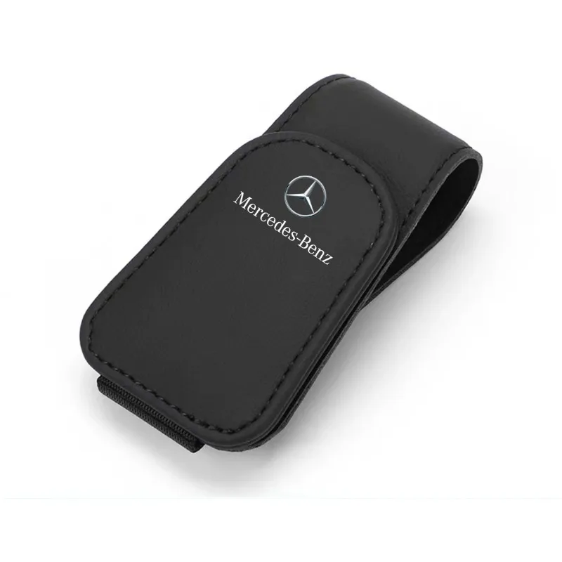 

Держатель для очков в автомобиль, клипса для хранения очков для Mercedes Benz AMG GLE GLC W205 W206 W203 W204 W210 W212, аксессуары для солнцезащитных очков