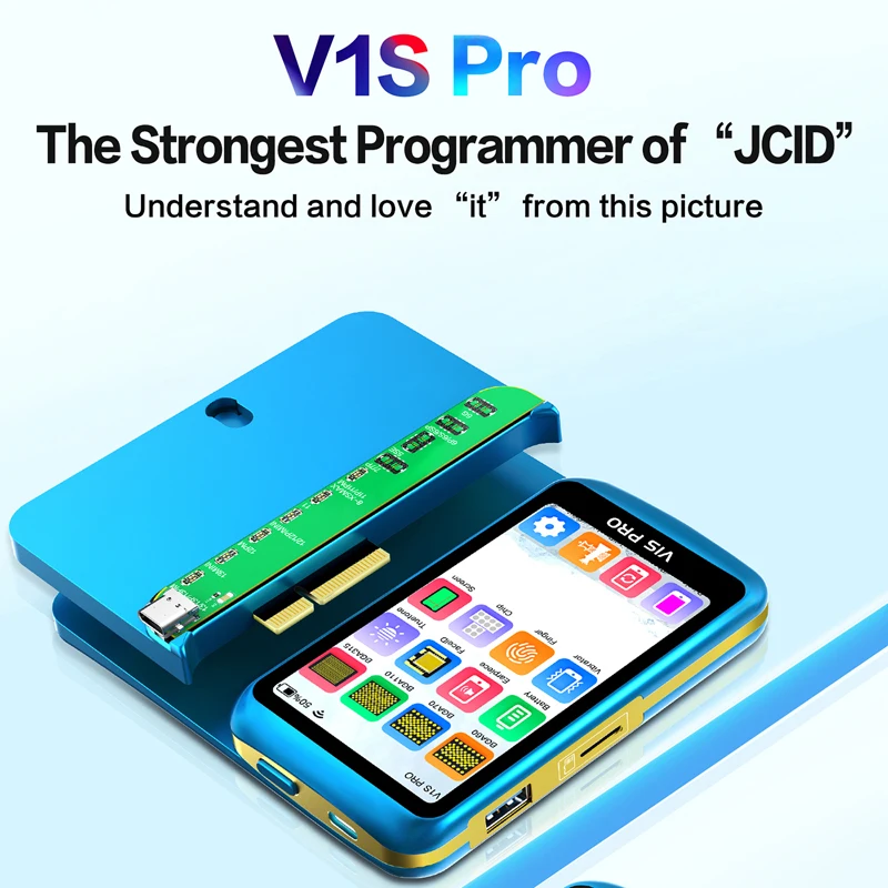 Программатор JC V1S Pro BGA315/110/70 Nand, HDD SN, восстановление данных, чтение, запись, для IPhone серии 14, IPhone 6-14 NAND, флэш-программатор