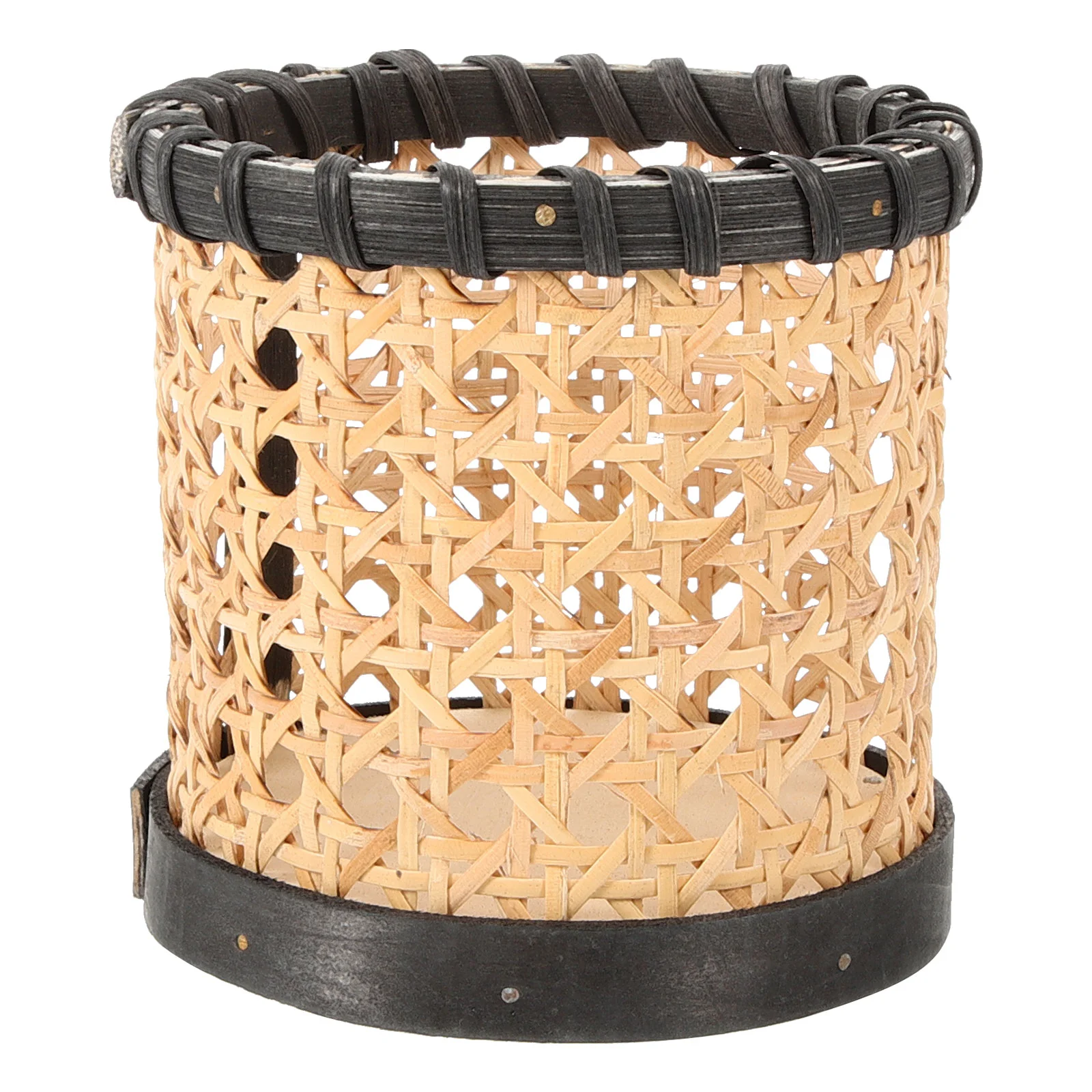 

Rattan Woven Pen Holder Pen Cup Woven Pen Holder Multi-functional Holder for Desk