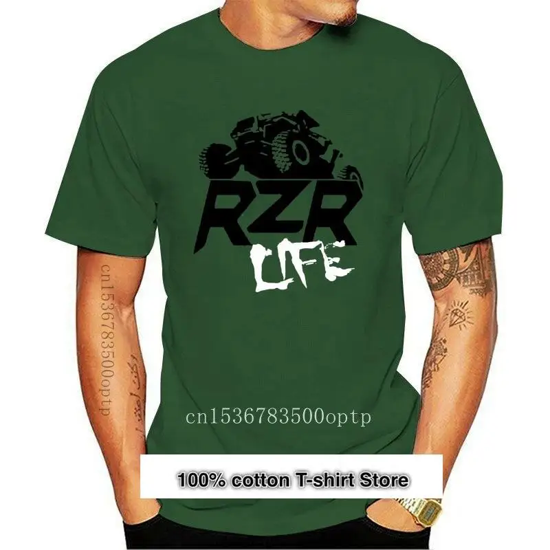

Camiseta clásica naranja Polaris Rzr Life, novedad de 2021