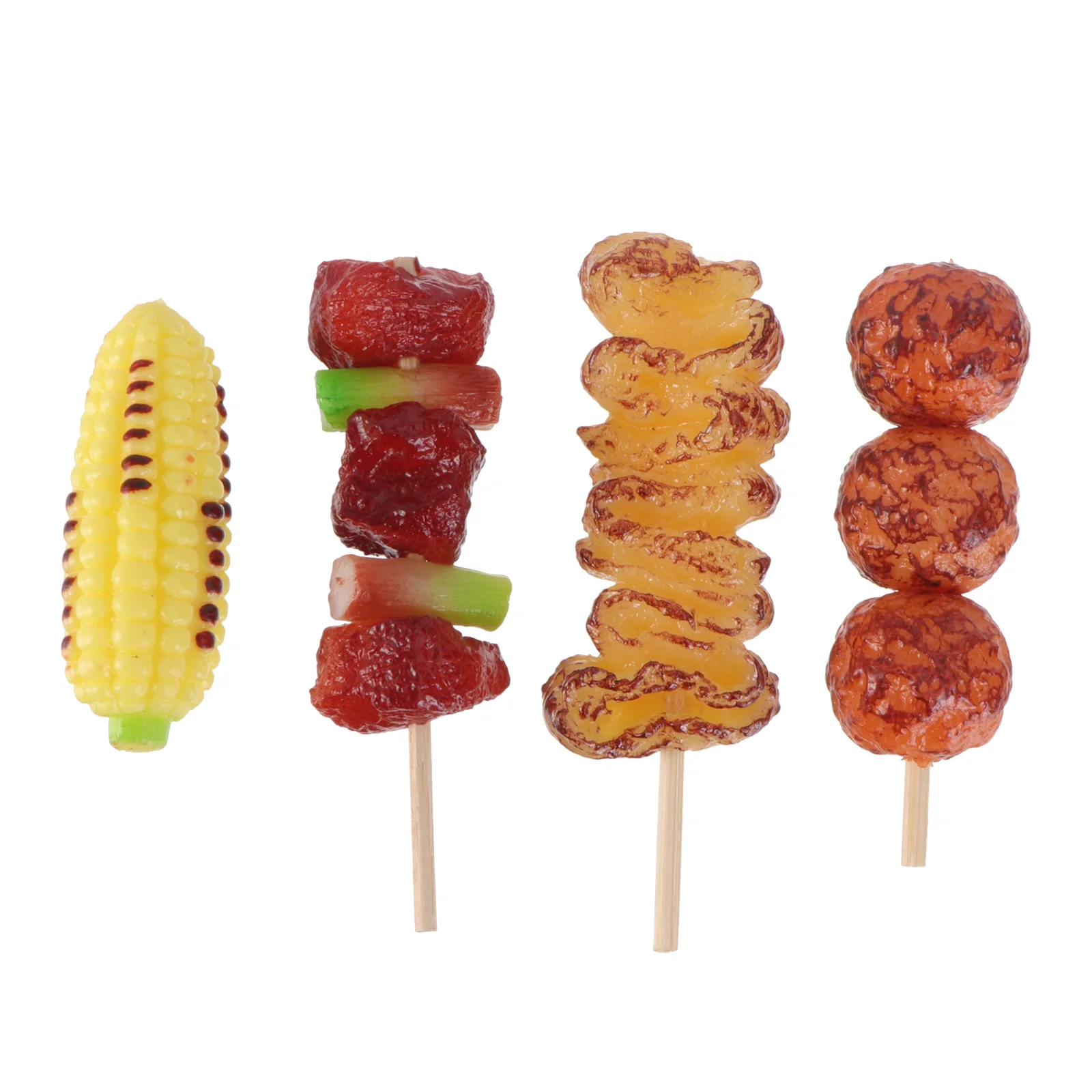 

Kids Toy Grill Play Toys Kitchen Barbecuefake Bbq Set Meat Model Playset Pretend Artificial Beef Roast Educational Realistic