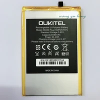 vbnm replacement battery for oukitel k6000 plus k6000plus mobile phone rechargeable li polymer batteries 6080mah in stock