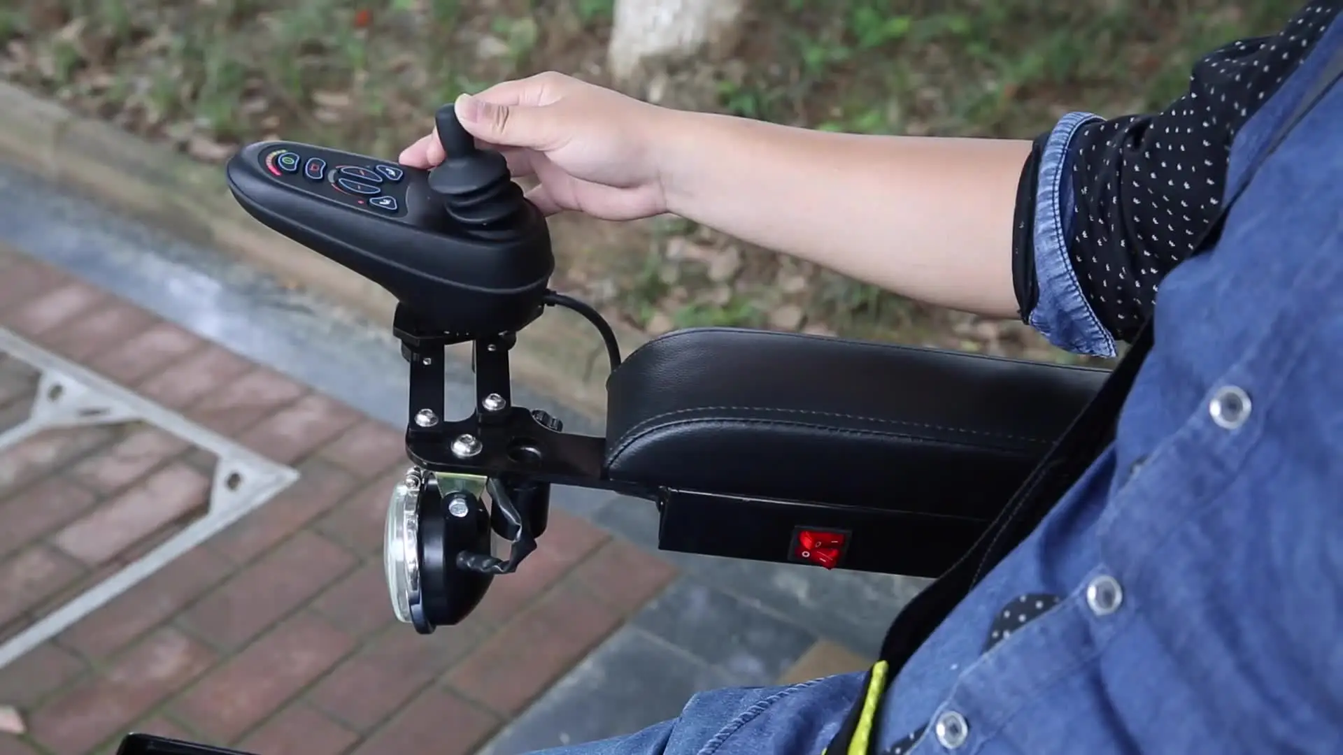 

Steel electric standing wheelchair bed for disable with PG controller