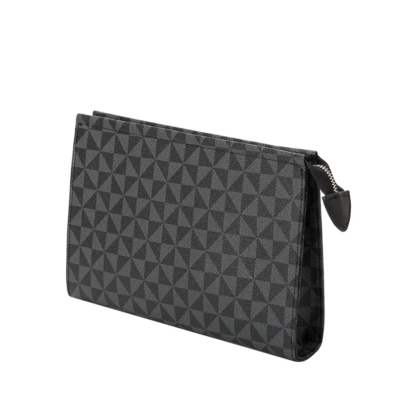 

Брендовая Сумка-клатч для Ipad, длинный модный роскошный бумажник большой вместимости, Мужской Кожаный клатч-конверт, дизайнерский клатч