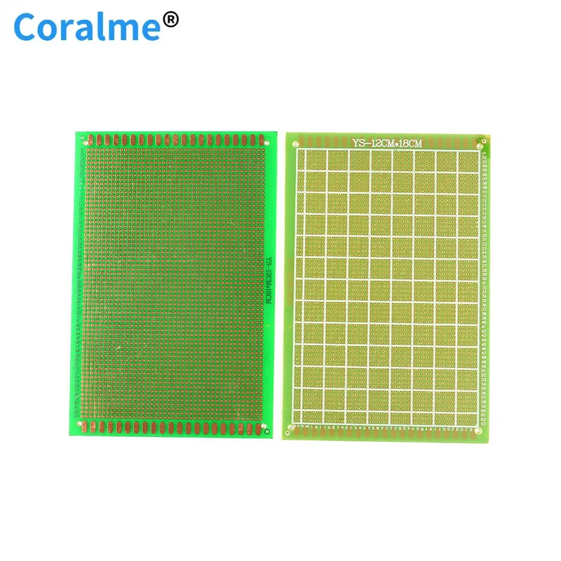 Односторонняя печатная плата для эксперимента с печатной платой 2 шт. 12*18 см 12x18 FR4