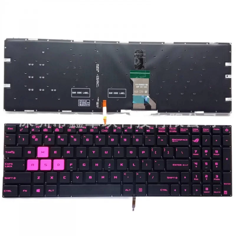 Клавиатура Ac+ для Asus FX60VM ZX60V GL502 GL502VT VM VS GL702 FX502 (art.: 3920daee0437e) - 3920daee0437e