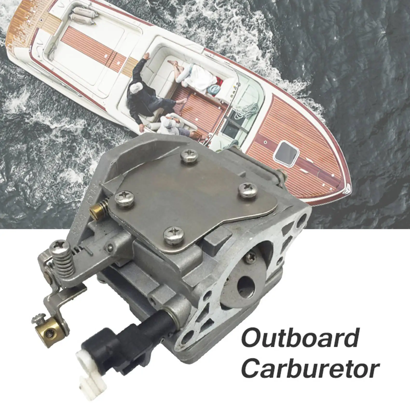 Карбюратор для лодочного мотора Yamaha 9.9/15Hp 2-тактный подвесной двигатель 63V143011000.