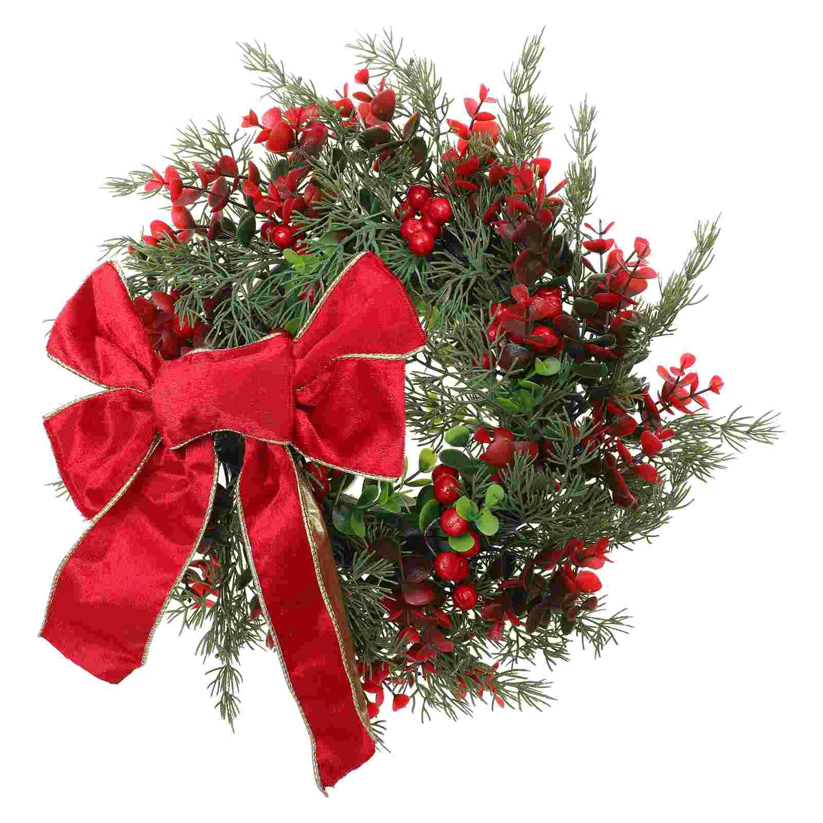 

Christmas Wreath Door Garland Artificial Frontdecorations Outdoor Berry Wreaths Pendant Rattan Vine
