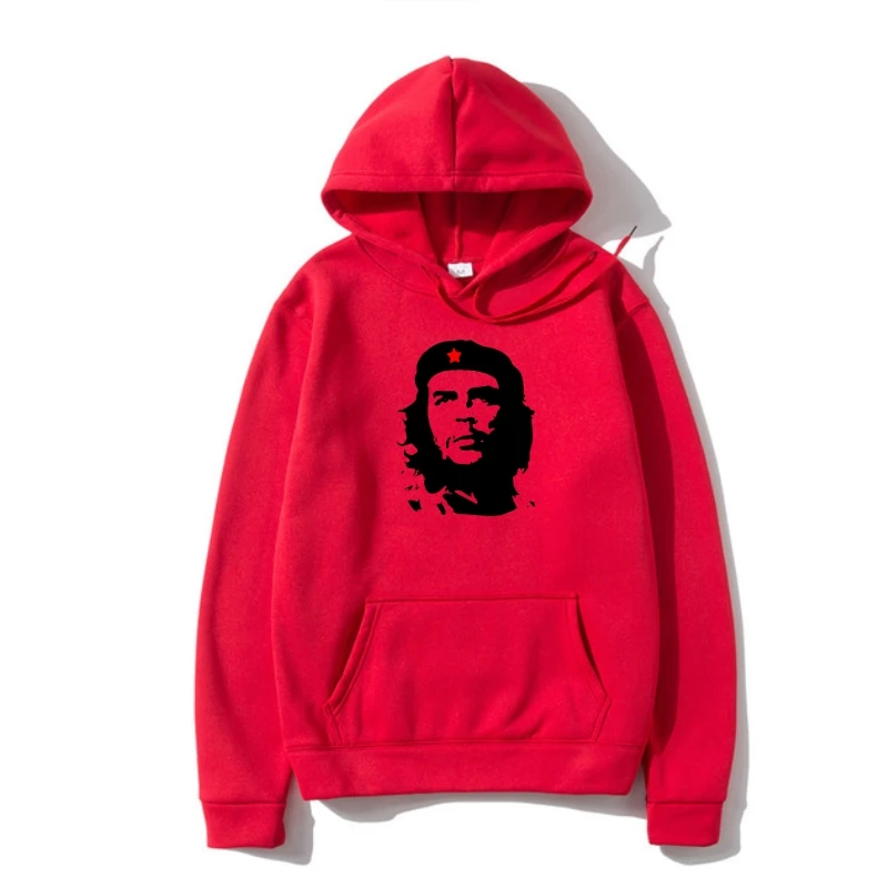 

Che Guevara Outerwear Silhouette Iconic Retro Political Revolution Cuba S 5XL Hoodys