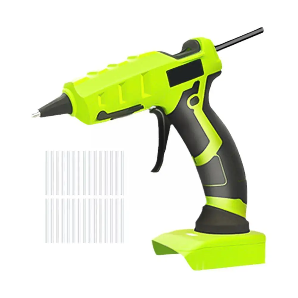 

Cordless Hot Melt Glue Gun For Makita BlackDecker/Milwaukee 18V Battery With 30 Sticks Electric Repair DIY Gun Power Tool P7B9