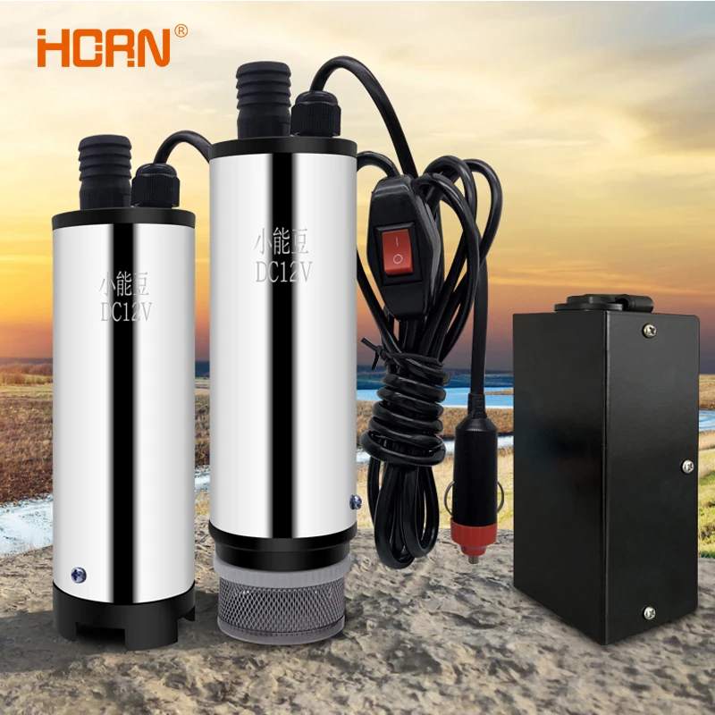 Портативный Электрический погружной насос 12 В постоянного тока для перекачки