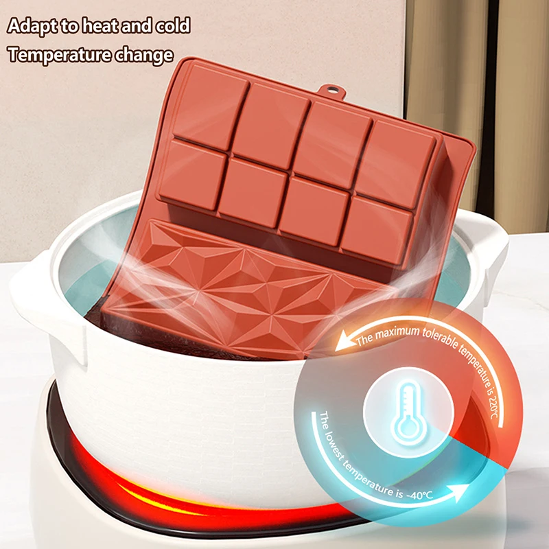 Форма для шоколадных батончиков антипригарные формы шоколада силиконовая форма