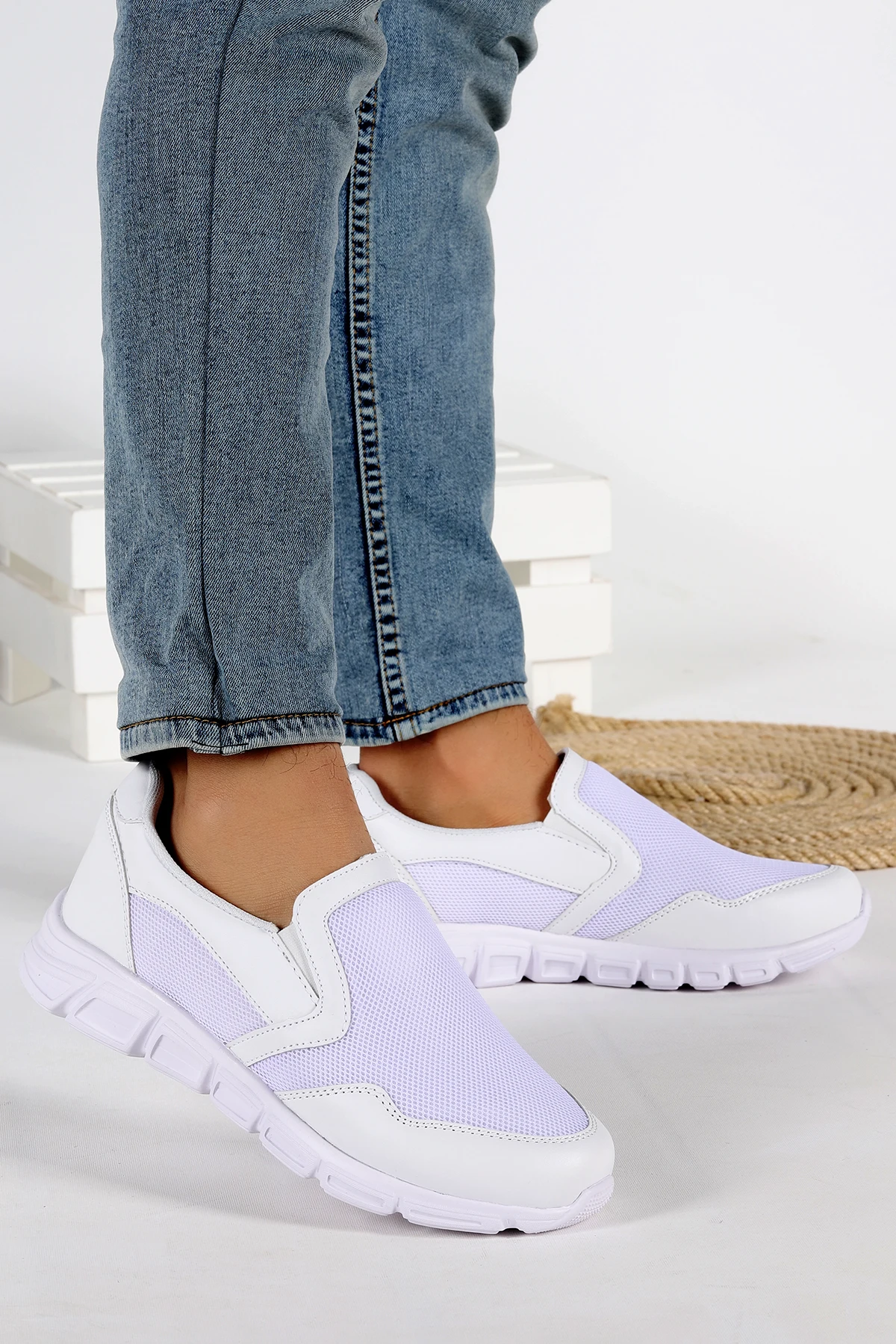 Мужская Спортивная обувь Woggo Lgr 3000 на каждый день с воздушной сеткой | Спорт и