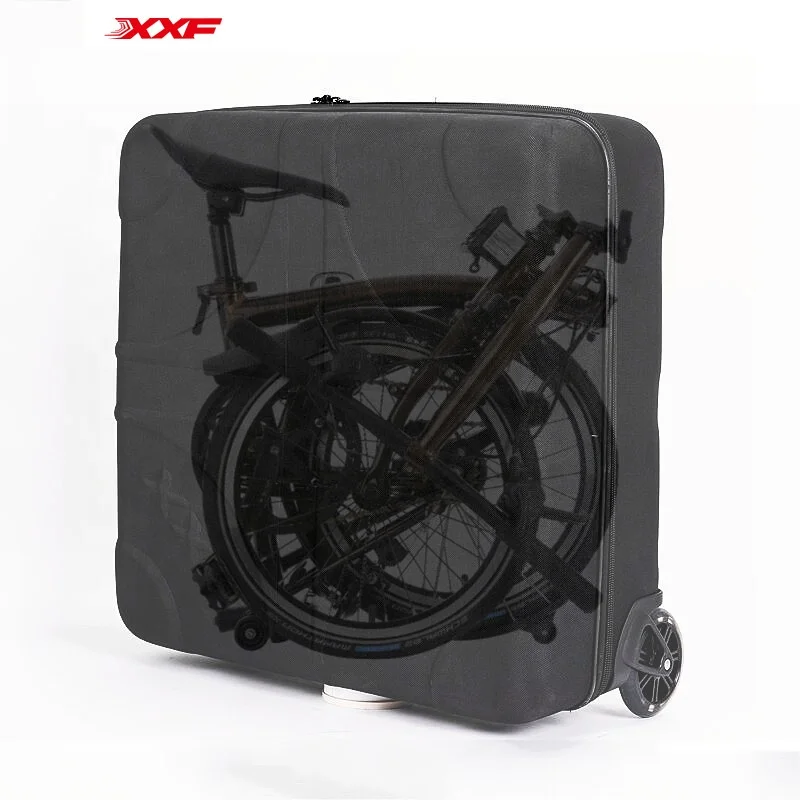 

Factory EVA Folding Bike Box Transporter for Folding Bicycles Cycling Transport Case Travel Bicycle accessories