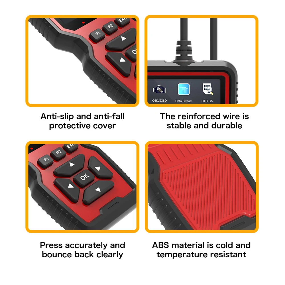 Автомобильная карта для считывания кода V519 OBD2 9 стандартных протоколов OBD II/EOBD