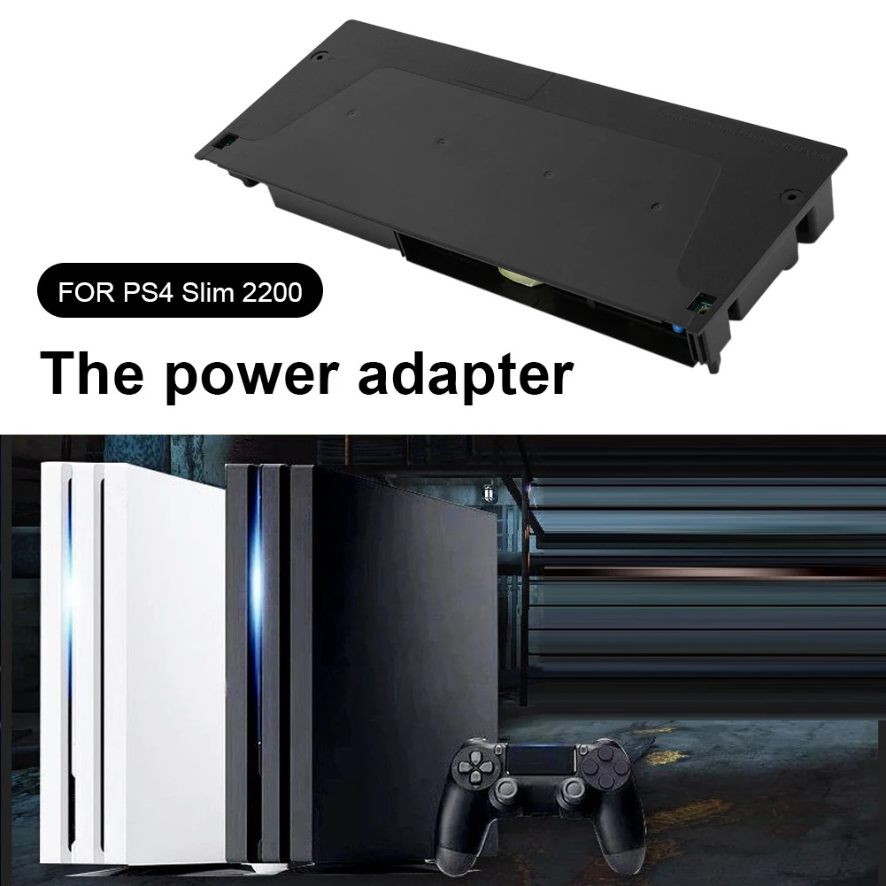 

Оригинальный блок питания для консоли запасные части для замены адаптер питания для США ЕС Великобритании кабель 12 В 13 а для PS4 SLIM 2200