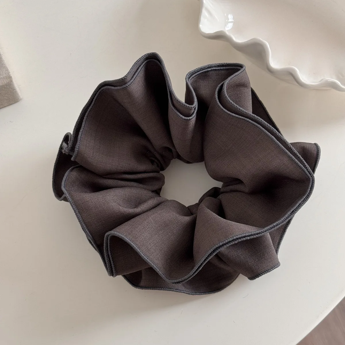 Корейский новый стиль ретро кружевная однотонная поясная коллекция двойной