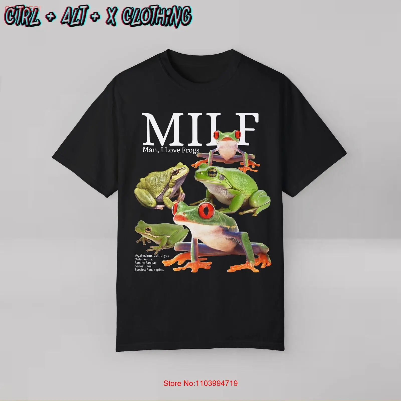 Милф человек я люблю лягушки рубашка Забавный мем Новинка