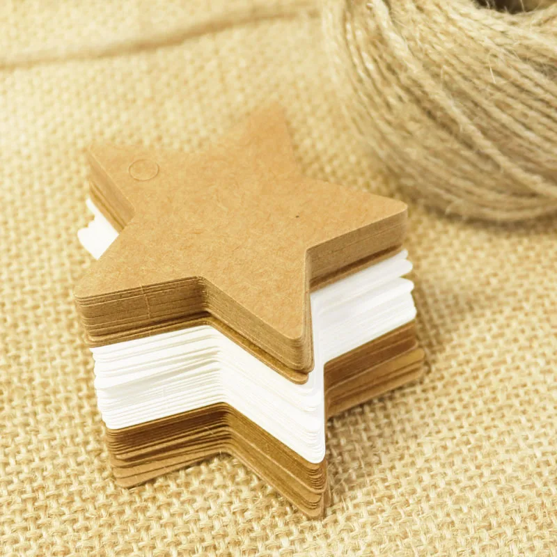 

500 шт., подвесные ярлыки для украшения свадебной рождественской вечеринки