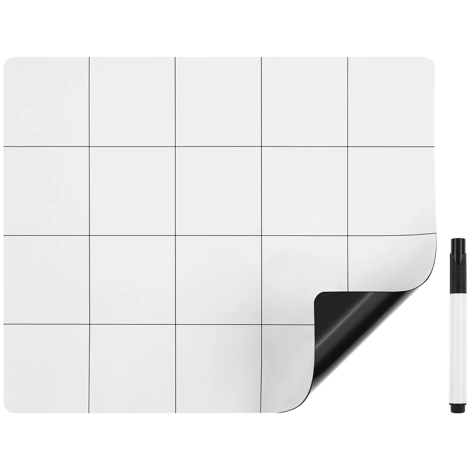 

1 Set Magnetic Mat with Pen Creative Repairing Work Pad Rewritable Note Mat for Electronics Product Repairing