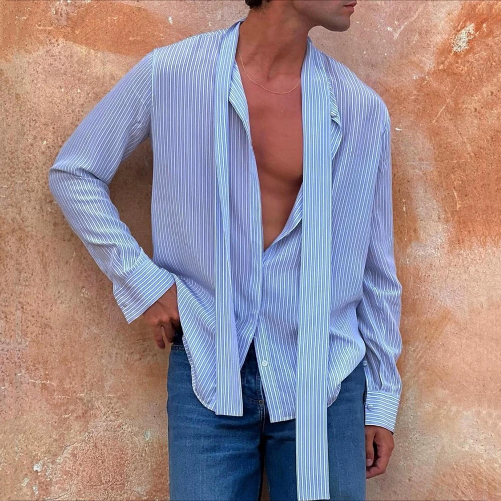 Рисунок 5 - Рубашка мужская в полоску