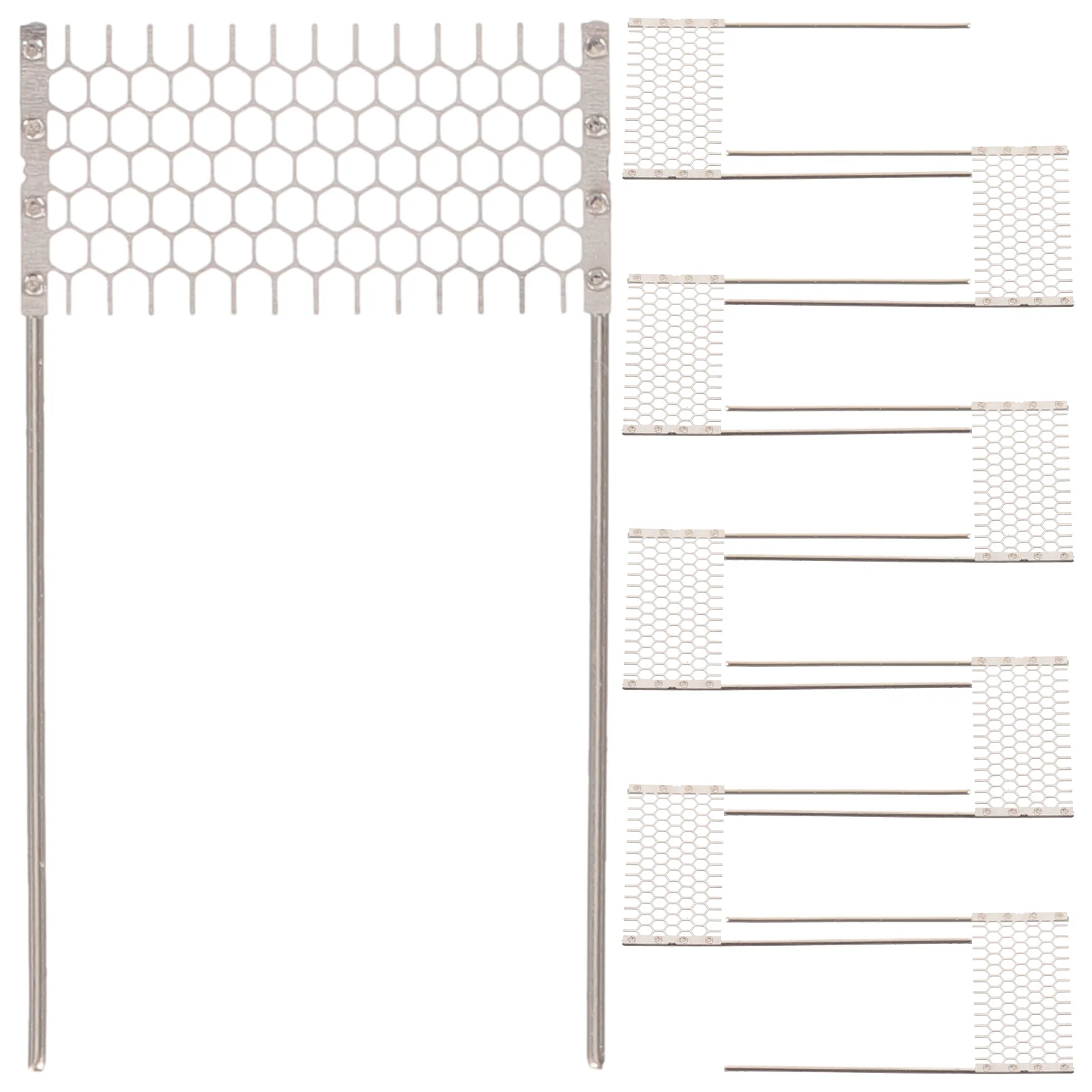 

10 Pcs Coil Mesh Screen Repairs Welding Thermoplastic Alloy Heating Core Rebuild Kit Reinforcing