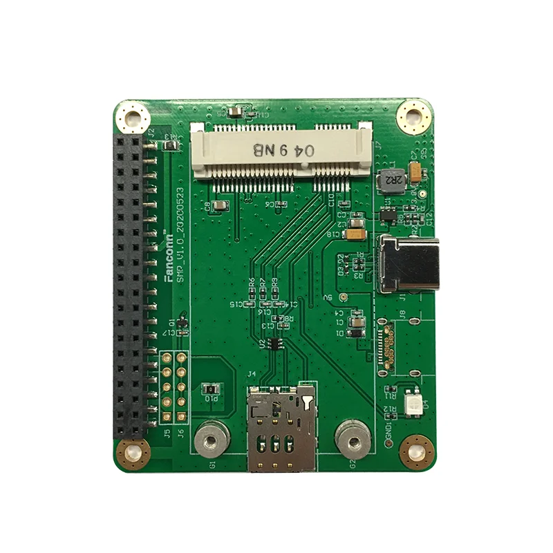 

Raspberry Pi 4G communication module expansion board development board for Quectel SIMCOM Huawei LTE 4G Module EC25-E ME909S-120