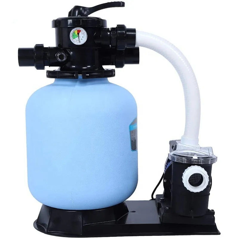 

Hot sale above ground swimming pool filter system filter and water pump combination salt chlorine generator