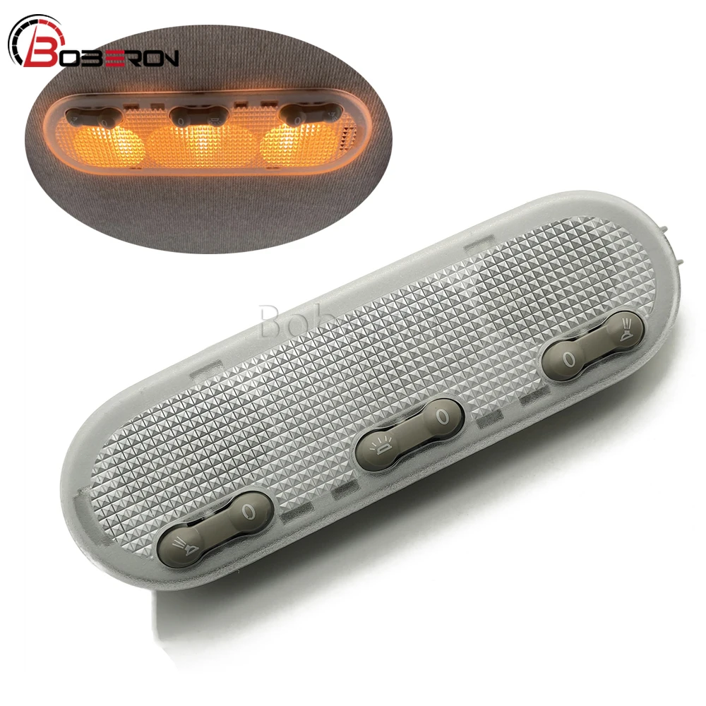 Автомобильная 3-кнопочная внутренняя лампа для чтения в переднем ряде Nissan Qashqai J10