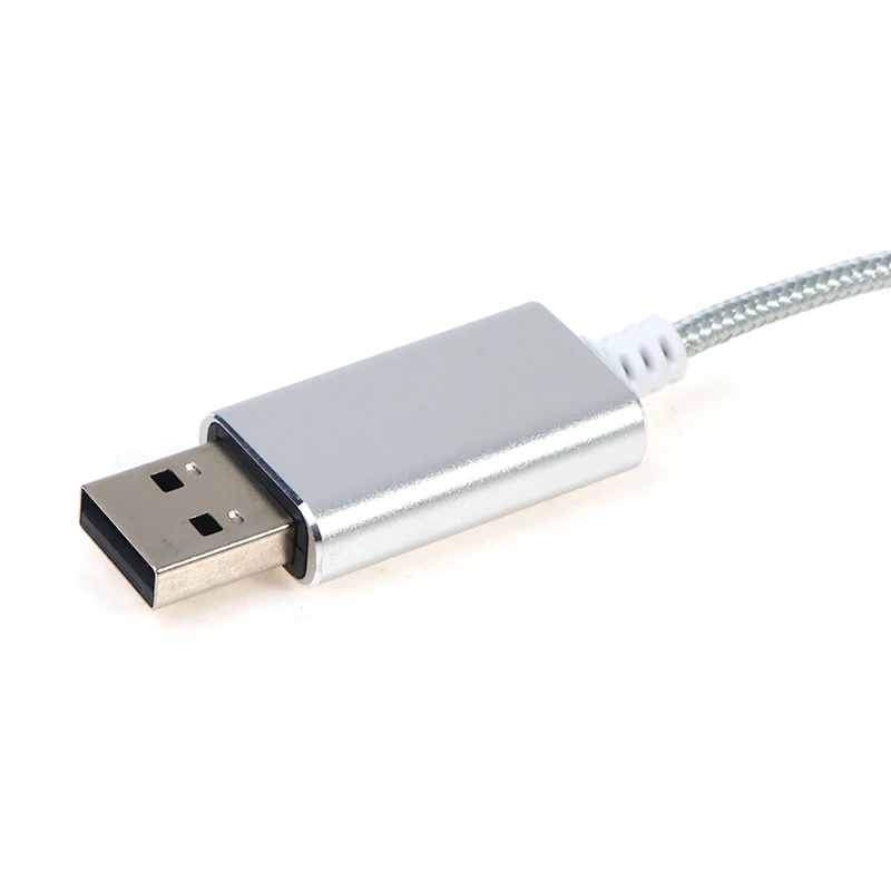 Звуковая карта 2 в 1 со штекером USB 3 5 мм Звуковой адаптер для ПК ноутбука PS5 PS4