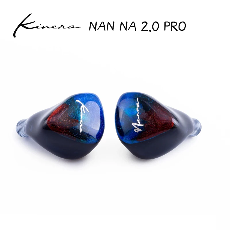 Наушники KINERA NAN NA 2,0 Pro 2EST + 1DD + 1BA HIFI DJ мониторные наушники с адаптером 2,5 мм 3,5 мм 2-контактный съемный кабель