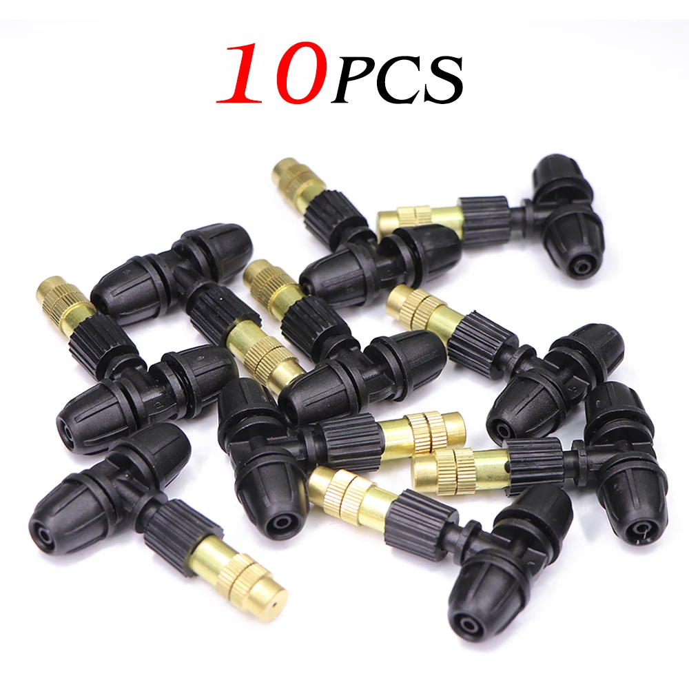 

Регулируемые латунные форсунки для тумана MUCIAKIE, 10 шт.