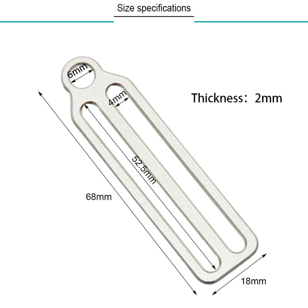 

Durable Buckle Slide Buckle Stainless Steel 10g Anti-corrosion Lightweight Outdoor Sports Snorkeling Equipment