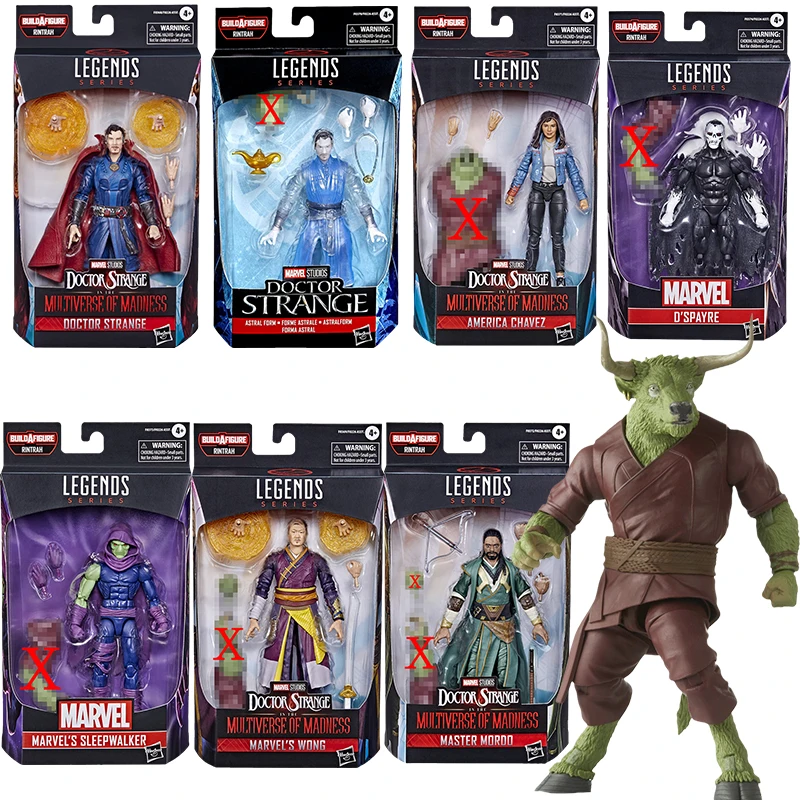 Серия Marvel Legends доктор странно в мультфильме безумие 6-дюймовая экшн-Фигурка
