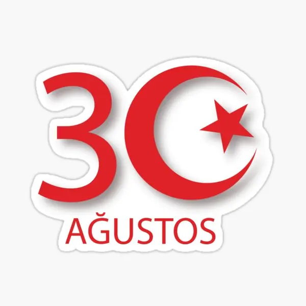 

30 august Sticker Paste 14 CM 2 Pcs