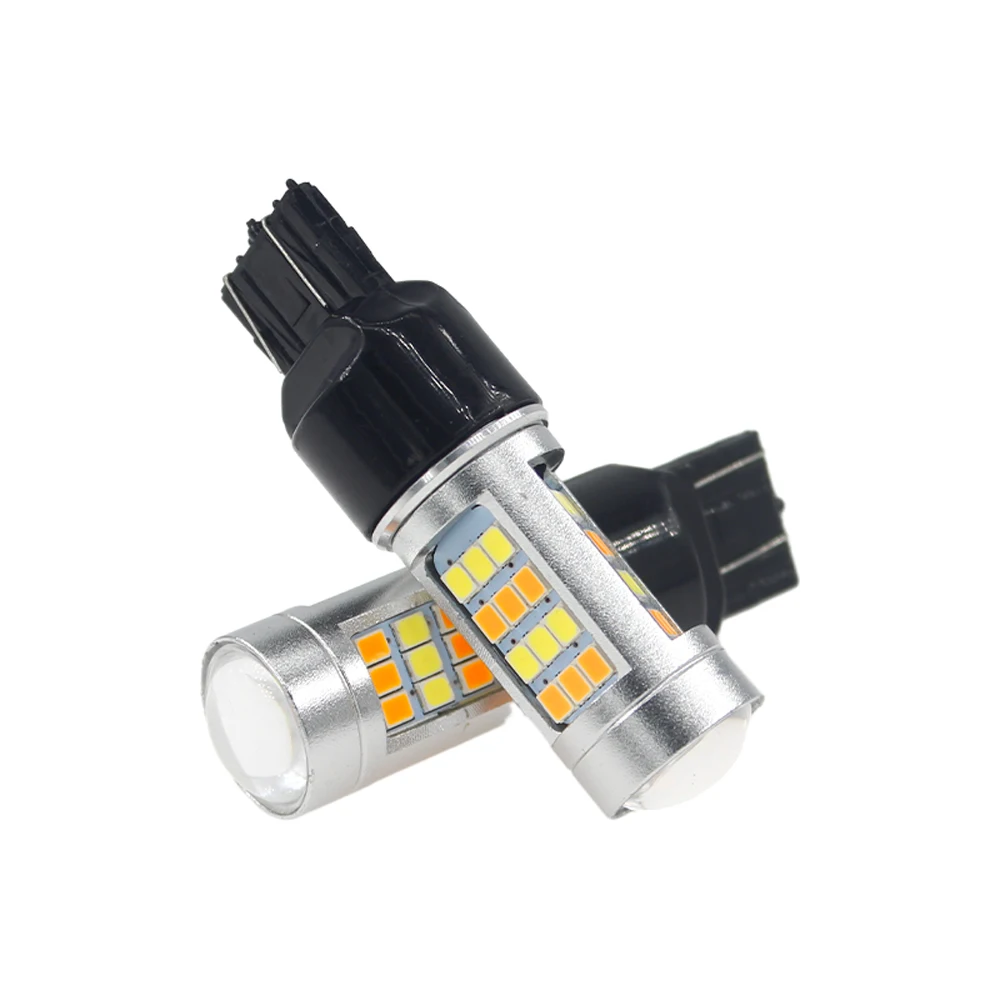 10 шт. Автомобильные светодиодные лампы 2835 42SMD 1157 BAY15D P21/5W 7443 W21/5W T20 3157 P27/7W