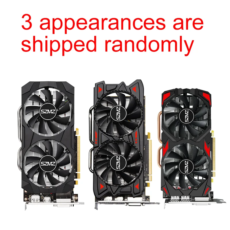SZMZ новая 100% оригинальная видеокарта Radeon RX 580 8 ГБ GDDR5 256Bit Rx580 графическая карта для