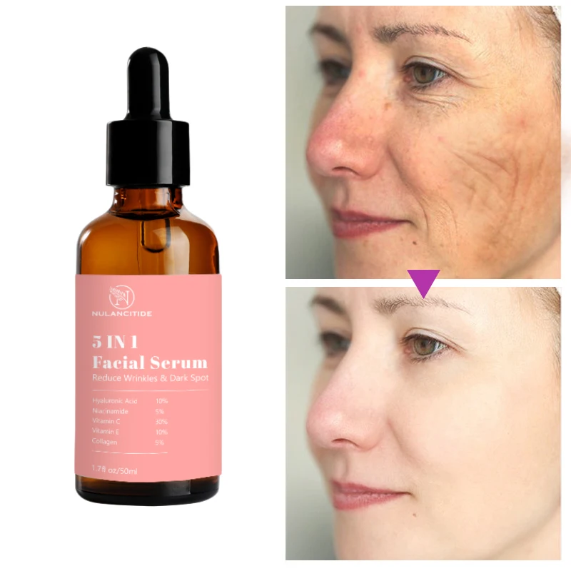 

Facial Polypotency Serum Skin Care Collagen Nicotinamide Hyaluronic Acid Vitamin C Moisturizing Whitening Pores Shrink Acne