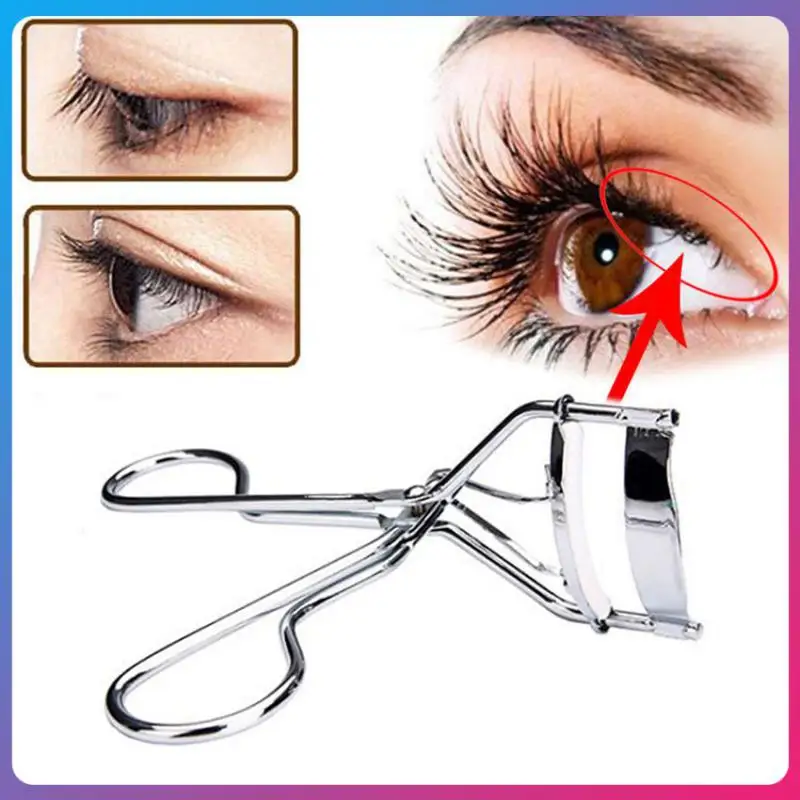 

Makeup Tools Professional Eyelash Curler Portable Useful Silicone Strip Eyelash Curler Clip Cosmetic Tool Mini Convenient