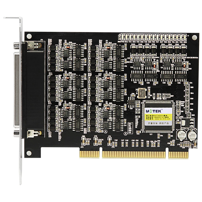 Фото UOTEK Промышленный класс PCI к RS-485 Последовательная карта RS485 RS422 8-портовый высокоскоростной преобразователь расширения DR62 UT-728A №3